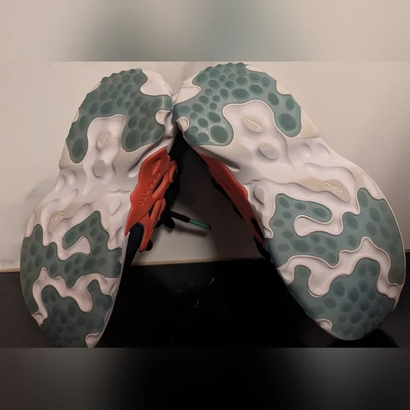 Nike Rt Presto Black Orange Purple Kids Sneakers Size 12c MSRP $80 - Picture 8 of 9